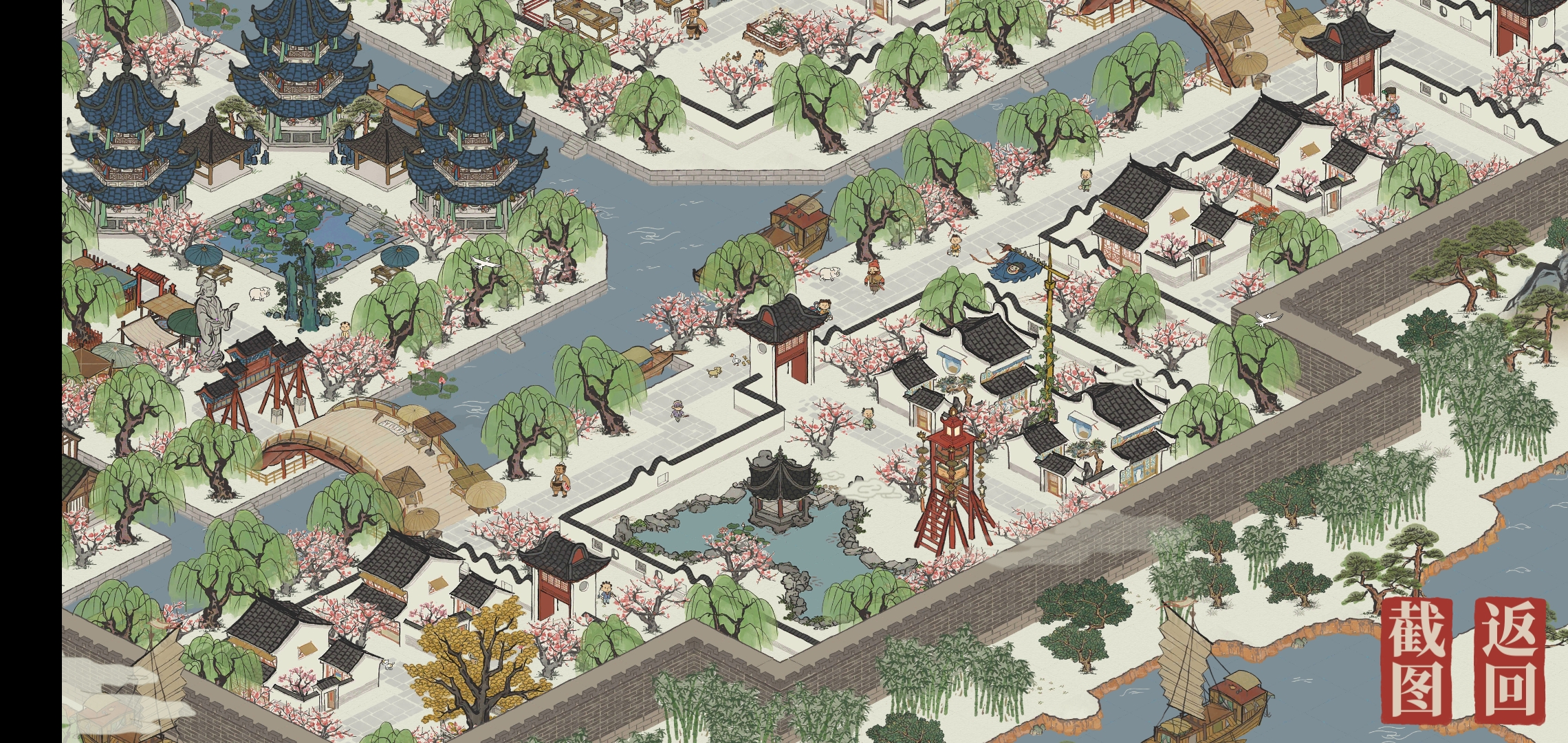 江南百景图应天府全布局图一览